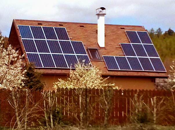 Solární panely ošetřené samočistící impregnací GlasProtect