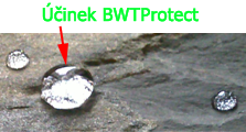 Ukázka účinku BWTProtect